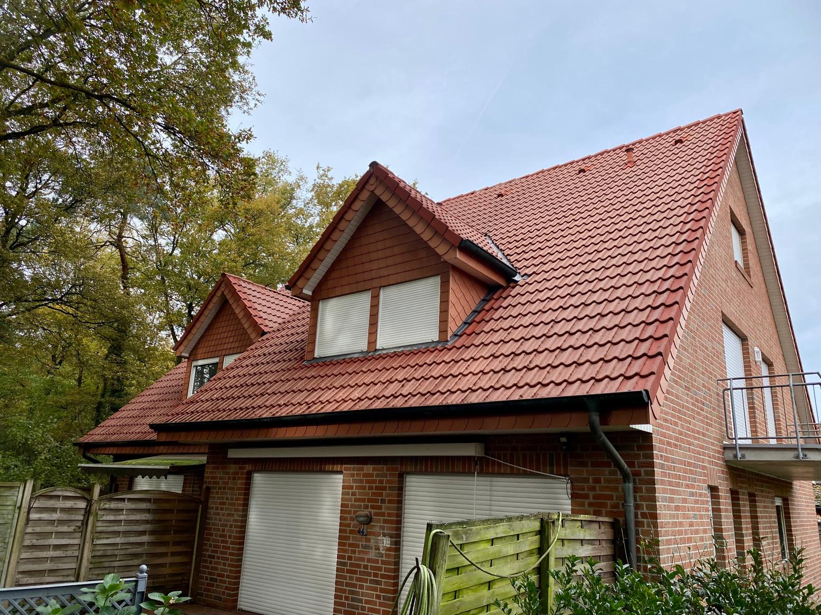 Zustand nach der Reinigung in Esche: Ein sauberes Ergebnis.